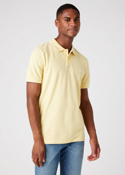 WRANGLER SS POLO TEE MĘSKA KOSZULKA KOŁNIERZ SUNLIGHT W7D5K4XCU