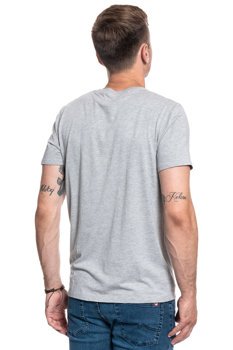 WRANGLER SS REPEAT TEE MID GREY MEL W7D7D3X37