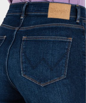 WRANGLER STRAIGHT DAMSKIE SPODNIE JEANSOWE DREAM BLUE W26R47389