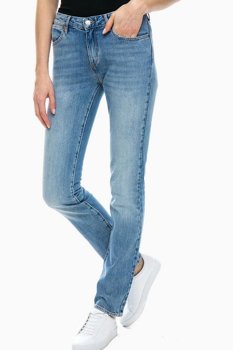 WRANGLER STRAIGHT DAMSKIE SPODNIE JEANSOWE FIJI W28TFH127