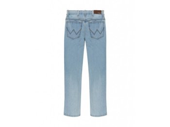 WRANGLER STRAIGHT MĘSKIE SPODNIE JEANSOWE JEANSY BLEACH W10TM6X9E