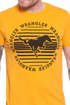 WRANGLER T-SHIRT CIRCLE TEE GOLDEN ROD W7MFD3X1K