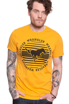 WRANGLER T-SHIRT CIRCLE TEE GOLDEN ROD W7MFD3X1K