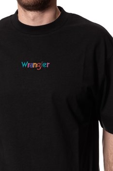 WRANGLER T SHIRT SS LOGO TEE BLACK W7B97DB01