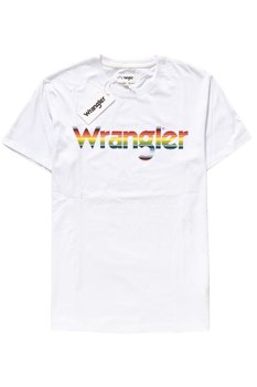 WRANGLER T SHIRT SS WRANGLER T SHIRT TEE WHITE W7B1FK989