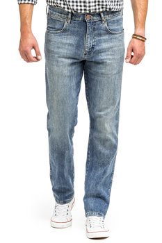 WRANGLER TEXAS MĘSKIE SPODNIE JEANSOWE AUTH INDIG W1215915Q