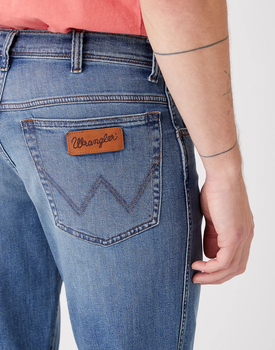 WRANGLER TEXAS MĘSKIE SPODNIE JEANSOWE DUSKY CLOUD W121YJ38R