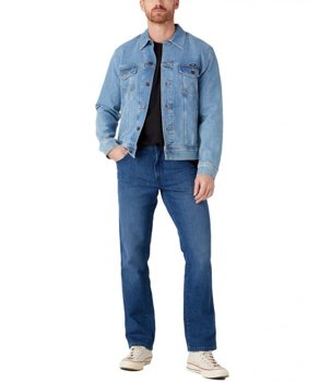 WRANGLER TEXAS MĘSKIE SPODNIE JEANSOWE JEANSY LEON BLUE W121AG42B