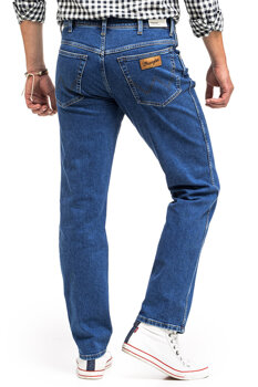 WRANGLER TEXAS MĘSKIE SPODNIE JEANSOWE ORIGINAL STONES W121HR66H