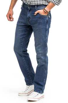 WRANGLER TEXAS MĘSKIE SPODNIE JEANSOWE THE MOMENT AUTHENTIC STRAIGHT W121OCR25