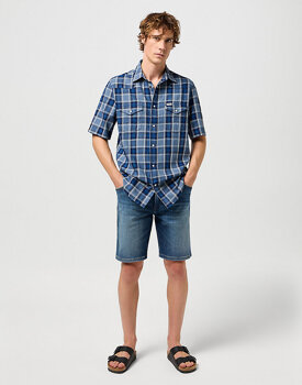 WRANGLER TEXAS SHORTS MĘSKIE SZORTY JEANSOWE HARE 112350867