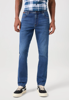 WRANGLER TEXAS SLIM MĘSKIE SPODNIE JEANSOWE JEANS DŻINSY HARVEY BLUE 112350817