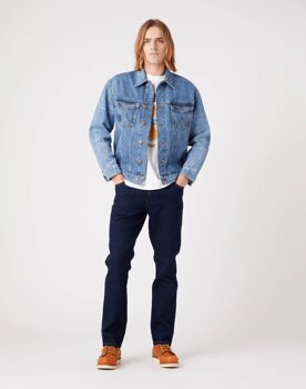 WRANGLER TEXAS SLIM MĘSKIE SPODNIE JEANSOWE JEANSY DAY DRIFTER W12SQ821U