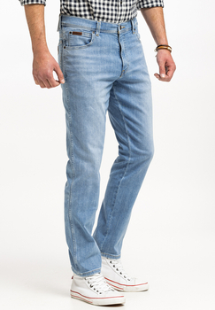 WRANGLER TEXAS SLIM MĘSKIE SPODNIE JEANSOWE JEANSY DŻINSY DREAM ON W12SQO859