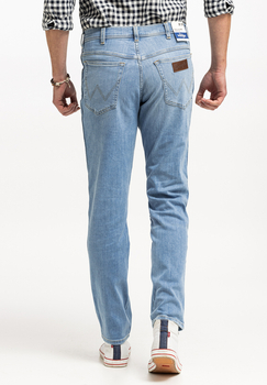 WRANGLER TEXAS SLIM MĘSKIE SPODNIE JEANSOWE JEANSY DŻINSY DREAM ON W12SQO859