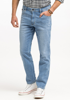 WRANGLER TEXAS SLIM MĘSKIE SPODNIE JEANSOWE JEANSY DŻINSY DREAM ON W12SQO859