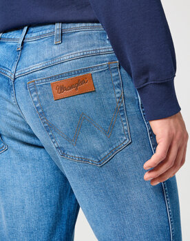 WRANGLER TEXAS SLIM MĘSKIE SPODNIE JEANSOWE JEANSY DŻINSY PRAIRIE BLUE 112356813