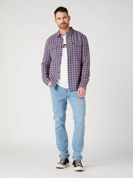 WRANGLER TEXAS SLIM SPODNIE MĘSKIE GAMBIT W12SHN42N