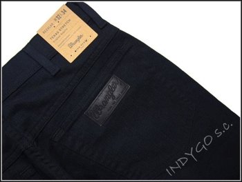 WRANGLER TEXAS STRETCH BLACK W121GE100