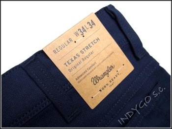 WRANGLER TEXAS STRETCH NAVY W121GE114      $    