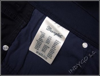 WRANGLER TEXAS STRETCH NAVY W121GE114      $    