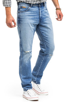 WRANGLER TEXAS TAPER MĘSKIE SPODNIE JEANSOWE OKIE W12T7328O