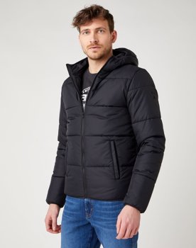 WRANGLER THE PUFFER MĘSKA KURTKA ZIMOWA BLACK W4D6WR100