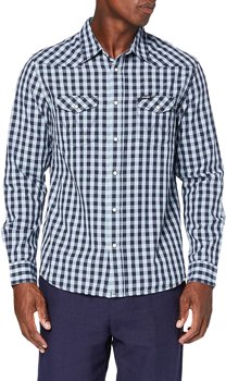 WRANGLER WESTERB SHIRT CERULEAN W59734MVT