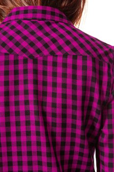 WRANGLER WESTERN SHIRT ASTER PINK W5240M1VO