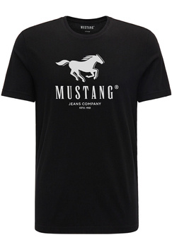 MUSTANG ALEX C PRINT MĘSKI T-SHIRT KOSZULKA LOGO TEE BLACK 1015051 4142