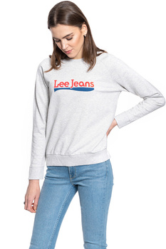 LEE CREW SWEATSHIRT SHARP GREY MELE L53KBR03 112112371