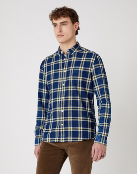 WRANGLER LS 1PKT BUTTON DOWN MĘSKA KOSZULA GOLDEN ROD W5A33TX1K 112130010