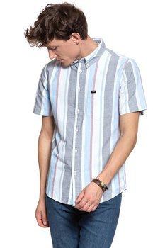 KOSZULA MĘSKA KRÓTKI RĘKAW LEE BUTTON DOWN SS DIPPED BLUE L886NULA 112123685