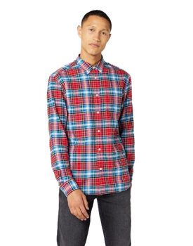 WRANGLER LS 1PKT BUTTON DOWN MĘSKA KOSZULA FORMULA RED W5A3BMXWO 112130027