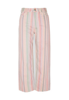 LEE WIDE LEG DAMSKIE SPODNIE MATERIAŁOWE RAINBOW STRIPE L30SSNSK 112106704