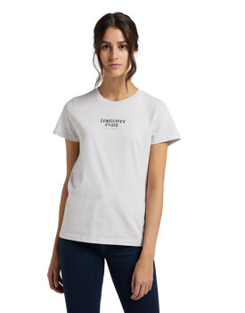 DAMSKI T-SHIRT LEE EASY GRAPHIC TEE LILAC HUNT L44GETQC 112109864