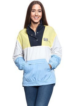 DAMSKA KURTKA PRZEJŚCIOWA LEE WINDBREAKER ECRU L56AYOLO 112113016