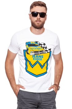 WRANGLER T SHIRT B&Y CREW TEE WHITE W7C41FK12 112131688