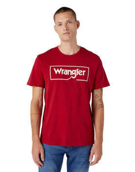 WRANGLER FRAME LOGO TEE MĘSKI T-SHIRT KOSZULKA W70JD3X47 112320763
