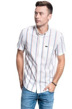 MĘSKA KOSZULA LEE BUTTON DOWN SS REGULAR FIT PAPRIKA L886DHNI 112123625