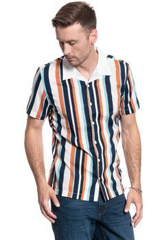 MĘSKA KOSZULA LEE SS BOWLING SHIRT REGULAR FIT DESERT ORANGE L68BTAOB 112117037