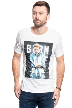 LEE T SHIRT PHOTO TEE WHITE CANVAS L60QEPRR