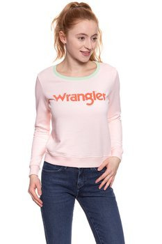 DAMSKI SWETER WRANGLER RETRO KABEL SWT ROSEWATER W602RHYLF 112130380