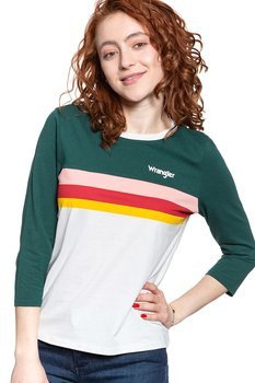 WRANGLER RAINBOW TEE CLOUD BLUE W7P5GHB03 112132063