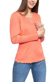 MUSTANG ANNE H RIB DAMSKA BLUZKA Z DŁUGIM RĘKAWEM 1009069 8139