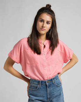 LEE CAP SLEEVE SHIRT DAMSKA KOSZULA KRÓTKI RĘKAW CHERRY BLOSSOM L46FZBQJ 112110920