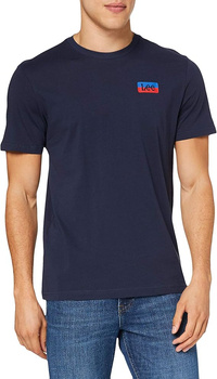 LEE MĘSKA KOSZULKA SEASONAL LOGO TEE WHITE L64DFQ12 112115726