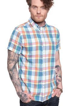 WRANGLER SS 1 PKT BUTTON DOWN TANGERINE W5J2ORXUJ 112130174